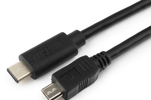 USB Type-C - microBM кабель Cablexpert CCP-USB2-mBMCM
